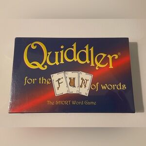 Quiddler The Short Word Card Game For the Fun of Words Brand New Sealed Cards